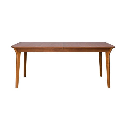 Zuiver uitschuifbare eetkamertafel afbeelding