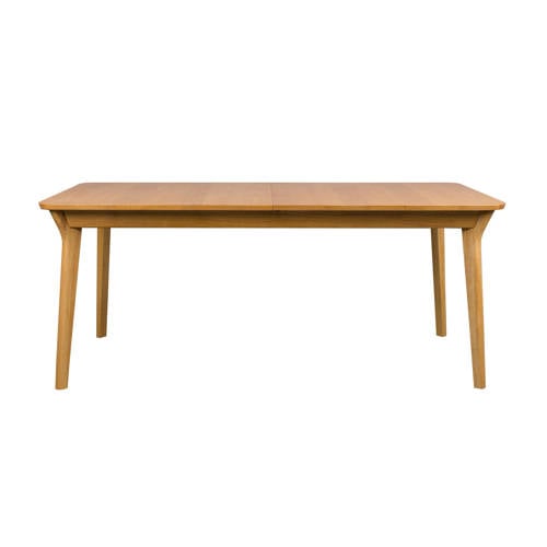 Zuiver uitschuifbare eetkamertafel afbeelding