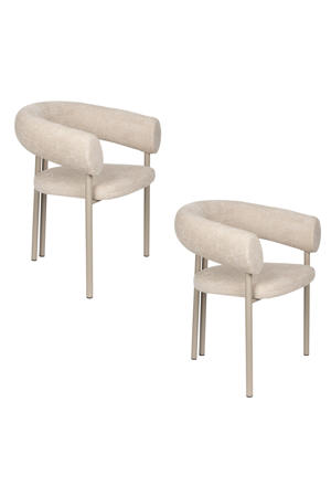 eetkamerstoel (set van 2) Heels