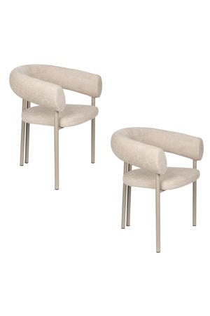 eetkamerstoel (set van 2) Heels