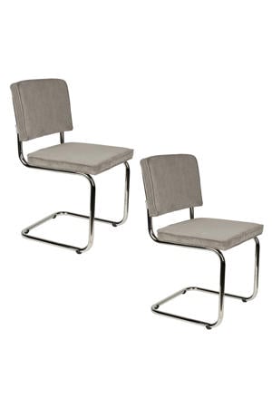 eetkamerstoel (set van 2) Ridge Rib
