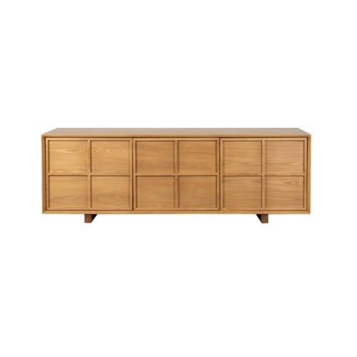 Zuiver Zuiver Raster Dressoir Laag Naturel Raster Dressoir Laag Naturel afbeelding