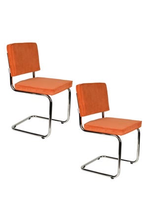 eetkamerstoel (set van 2) Ridge Rib