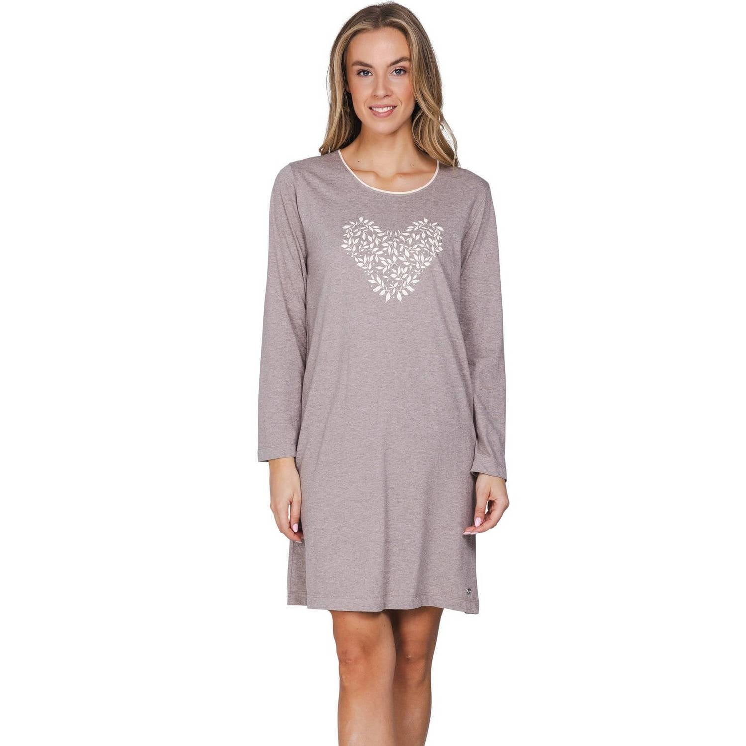 Pastunette nachthemd beige wit