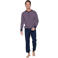 Pastunette for men pyjama set - donkerblauw/rood/wit