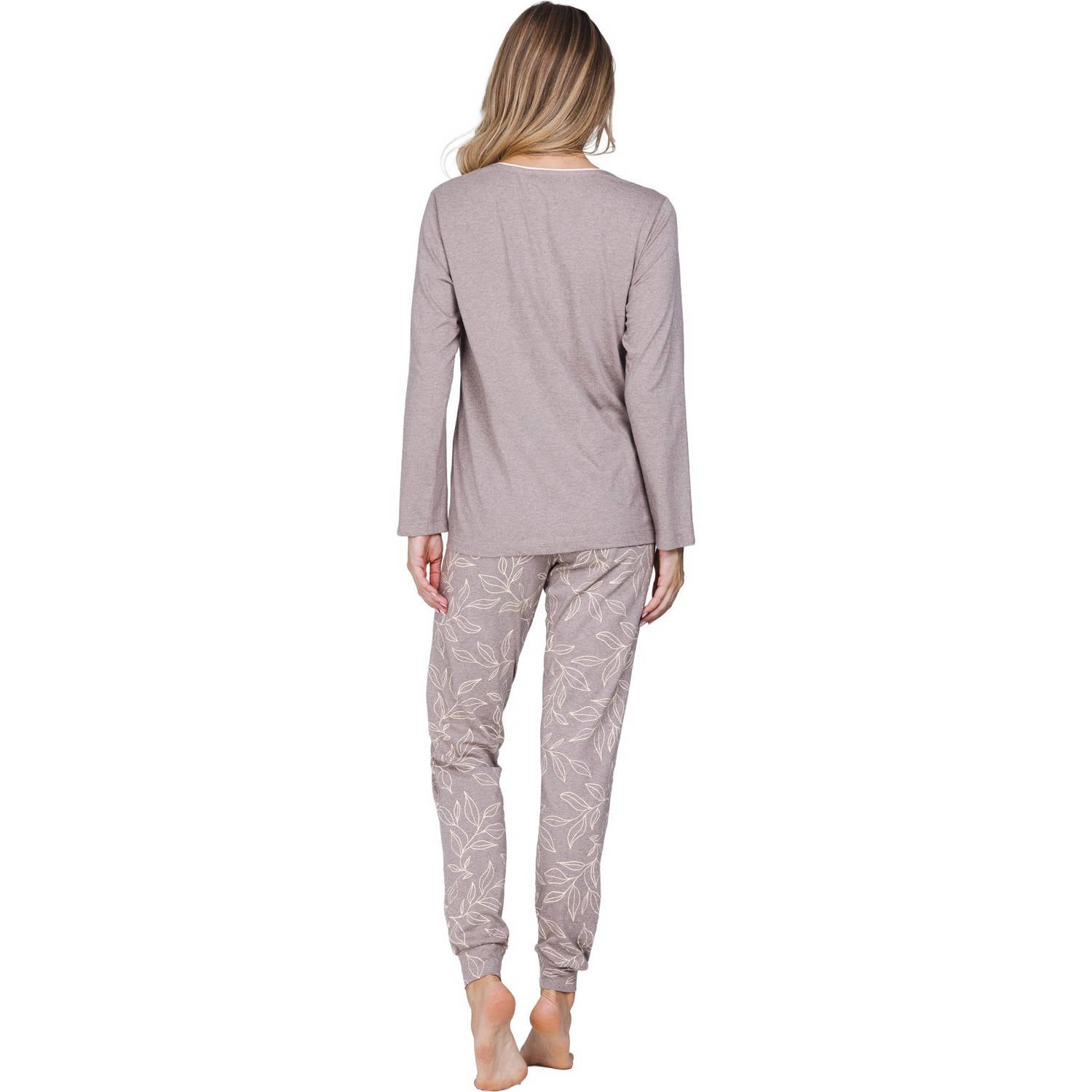Pastunette pyjama set beige wit