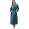Pastunette fleece badjas - donkergroen