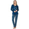 Rebelle pyjama set - donkerblauw