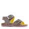 Go Banana's sandalen met panterprint bruin