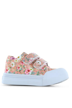 sneakers roze/bloemen