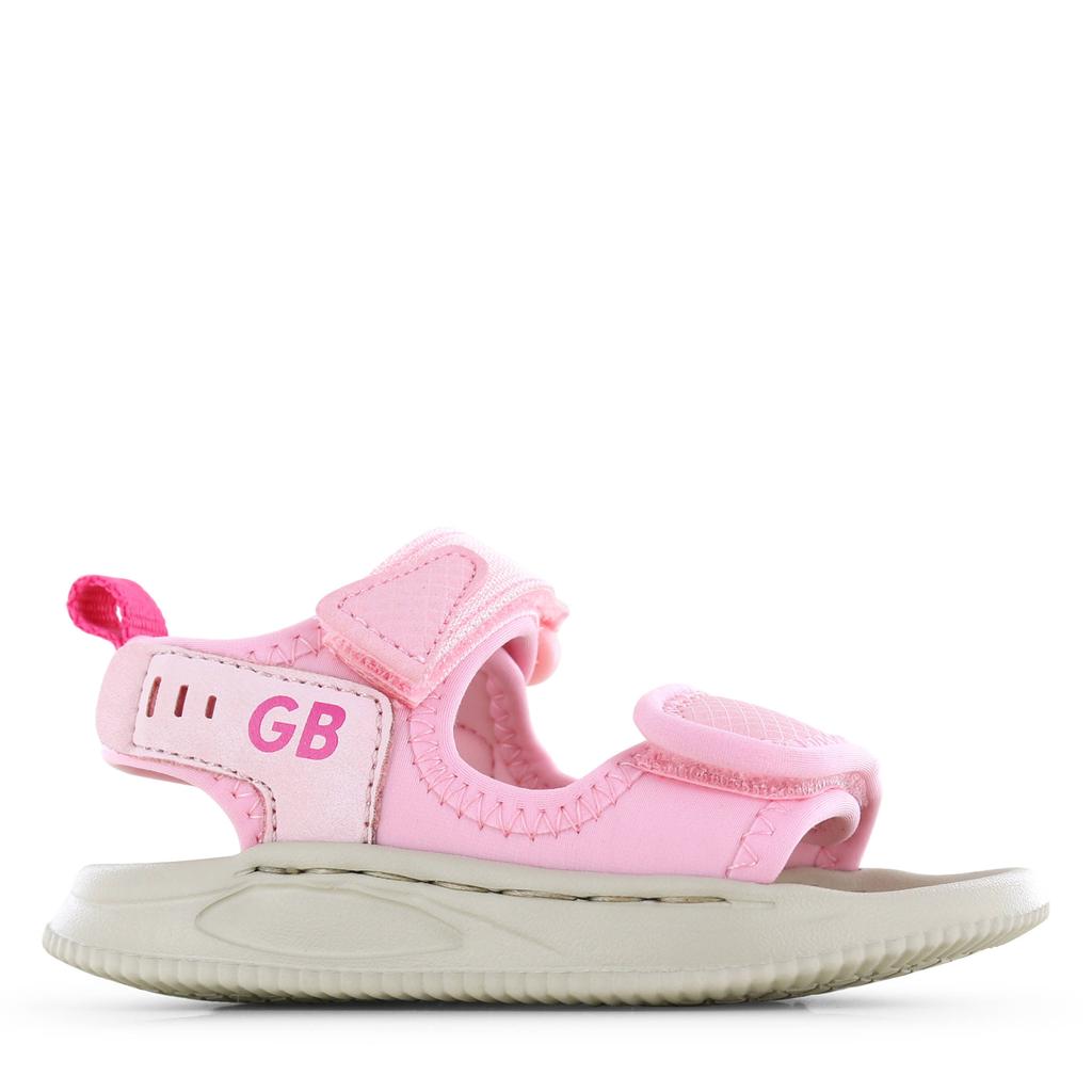 Roze meisjes Go Banana's sandalen van kunststof met klittenband