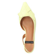 thumbnail: Angel Alarcon leren slingback pumps lichtgeel
