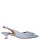 Angel Alarcon Leren slingback pumps lichtblauw