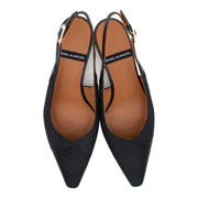 thumbnail: Angel Alarcon Cordela rieten pumps met gevlochten zwart