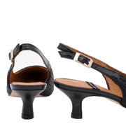 thumbnail: Angel Alarcon Cordela rieten pumps met gevlochten zwart