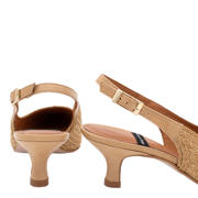 thumbnail: Angel Alarcon Cordela rieten pumps met gevlochten naturel