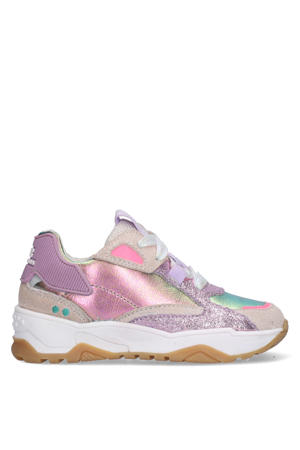 leren sneakers multi