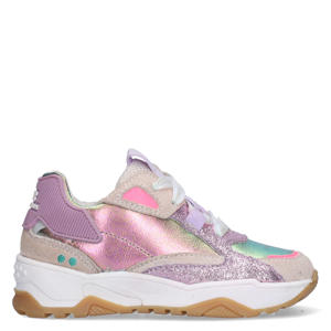 leren sneakers multi