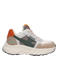 BunniesJR leren sneakers taupe