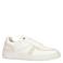 Manfield leren sneakers wit