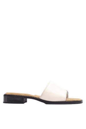 Handy_26_Gra leren slippers ecru