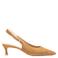 Unisa Ibon 26 suède slingback pumps cognac