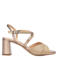 Unisa Maxin_Sou leren sandalettes brons