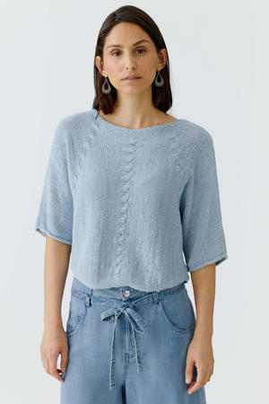top blauw