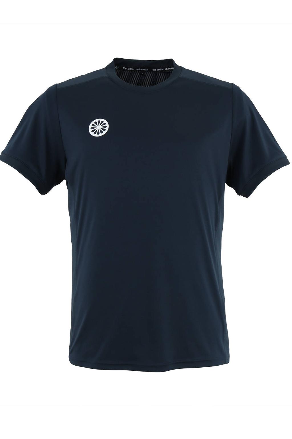 Blauwe heren The Indian Maharadja sportshirt Kadiri van polyester