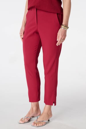 slim regular waist broek