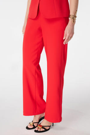 wide leg regular waist broek