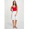 Morgan mouwloze top rood