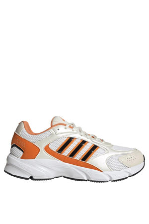 Crazychaos mesh sneakers 2000 wit/oranje
