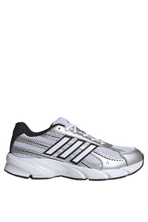 Technochaos 2000 mesh sneakers wit/zwart/zilvergrijs