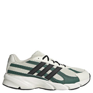 Technochaos 2000 mesh sneakers ecru/donkergroen