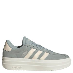 VL Court Bold suede sneakers grijsgroen/ecru