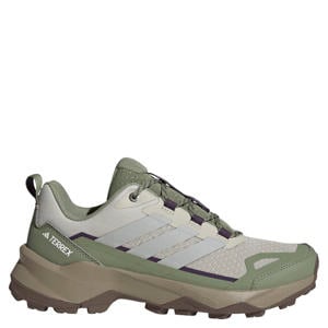 Skychaser mesh wandelschoenen beige/groen