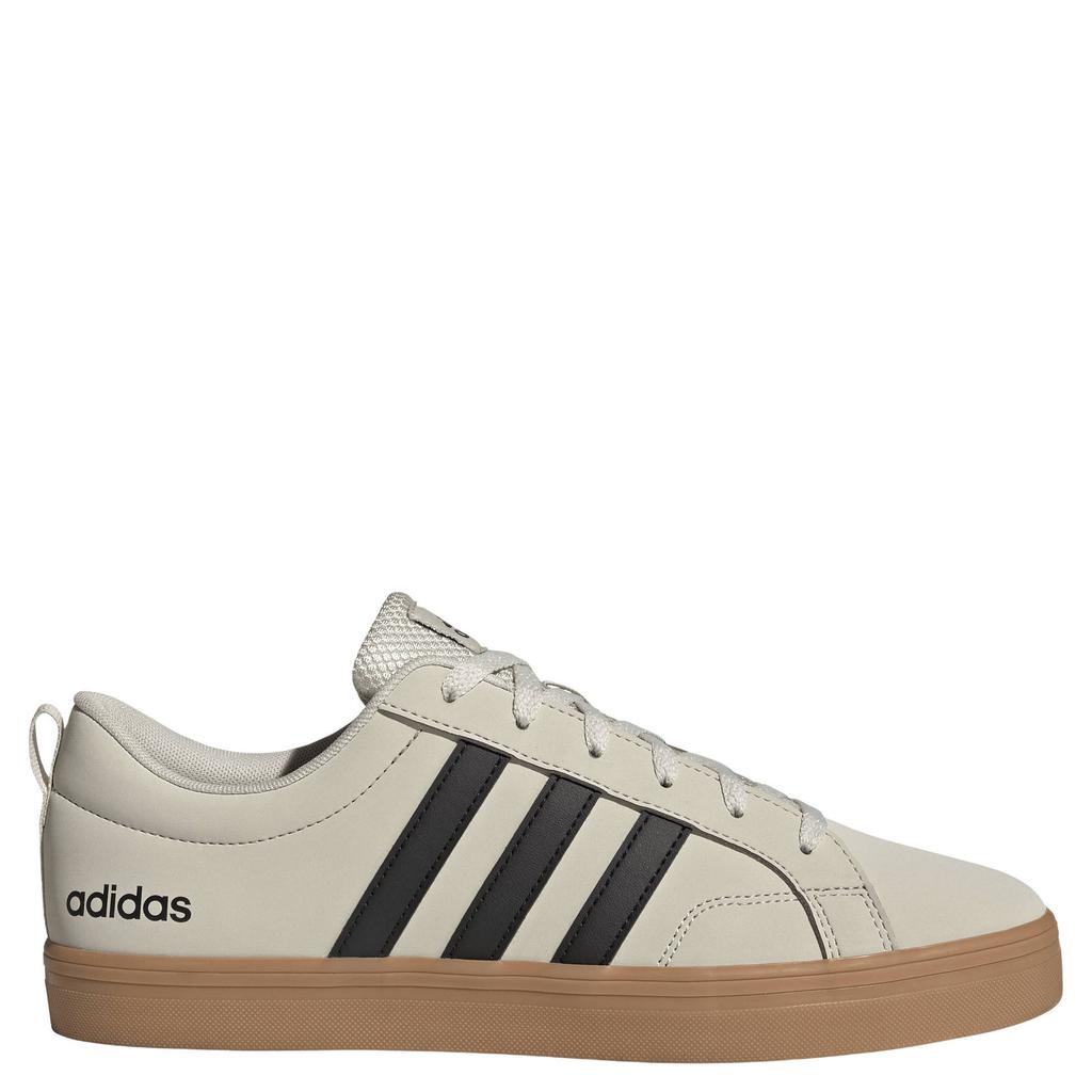 Bruin en zandkleurige heren adidas Sportswear VS Pace 2.0 sneakers van bovenwerk van synthetisch nubuck met veters