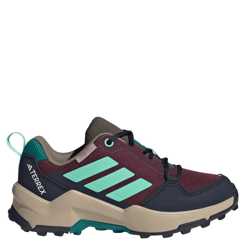 adidas Terrex AX4R r.rdy outdoorschoenen - donkerrood/mintgroen