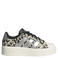 adidas Sportswear Streettalk Bold imitatieleren sneakers met panterprint - beige/zwart