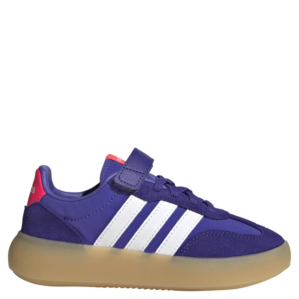 Paars en witte jongens en meisjes adidas Sportswear Barreda Decode sneakers - van bovenwerk van textiel en leer met elastische veter- met klittenbandsluiting