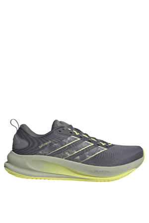 Supernova mesh hardloopschoenen grijs/geel