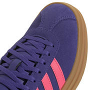 thumbnail: adidas Sportswear VL Court Bold chunky leren suède sneakers - paars/roze