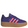 adidas Sportswear VL Court Bold chunky leren suède sneakers - paars/roze