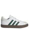 adidas Sportswear VL Court 3.0 suede sneakers wit/donkergroen