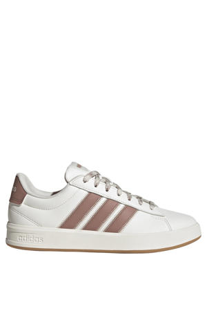 Grand Court 3.0 sneakers wit/oudroze