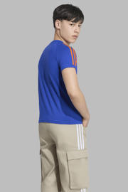 thumbnail: adidas Originals T-shirt blauw/oranje
