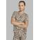 adidas Sportswear T-shirt beige panterprint