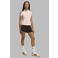 adidas Originals Sprinter Satin loose fit short - bruin/roze
