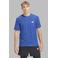 adidas Performance sportshirt blauw melange